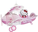 Dalber 54252 H&auml;ngeleuchte Flugzeug Hello Kitty Kinderzimmer Lampe Leuchte