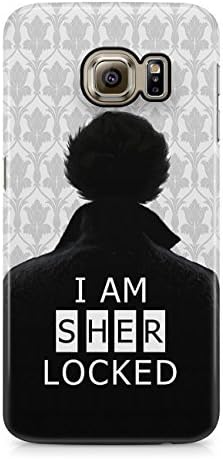 Sherlock Holmes Baker Street I Am Sherlocked Hard Plastic Phone Case Cover For Samsung Galaxy S6 Edge