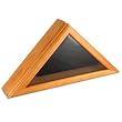 Officers Flag Display Case for 3ft x 5ft Flag - Oak