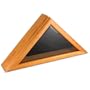 Officers Flag Display Case for 3ft x 5ft Flag - Oak