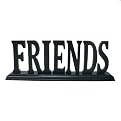 Decorative Word - Friends (Espresso)