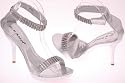 EyeCatchShoes - Eva Elegant Diamante Ankle Strap Sandals