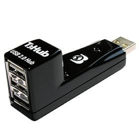 T3Hub USB 2.0 Hub, Black