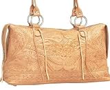 American West Santa Fe Trails western zip-top tote purse