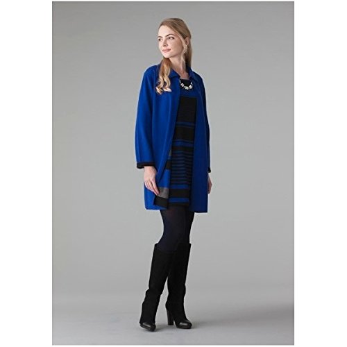 フィットミーモア（Fitme Moi） 【3L～対応】2つの表情が楽しめるリバーシブルニットのコーディガン