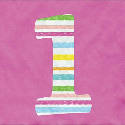 Baby Girls 1st Birthday Napkins 16ct