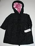 Calvin Klein Girl's Toddler Winter Coat Size: 2T Black/Pink Lining