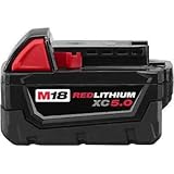 バッテリー Milwaukee M18 18V 5.0Ah リチウムイオン電池 5000mAh 工具 バッテリー 電池 Milwaukee