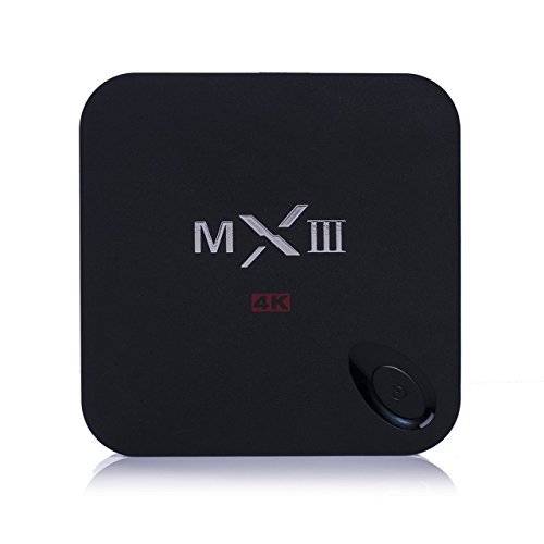 MX3 (MXIII) Quad Core Android 4.4 TV BOX 8G Rom, full Loaded XBMC, 4K Smart TV BOX, 3D-HD Blu-ray Streaming Media Player, Netflix Youtube Skype and many other TV programs were included.