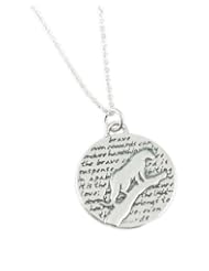 Kevin N Anna Leopard / Brave Sterling Silver Necklace