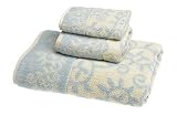 Pem America 6-Piece Jacquard Towel Set, Blue