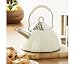 Stainless Steel Cream Enamel Kettle
