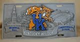 Kentucky Wildcats Official License Plate Cover