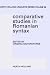 Comparative Studies in Romanian Syntax (North-Holland Linguistic Series: Linguistic Variations) (North-Holland Linguistic Series: Linguistic Variations)