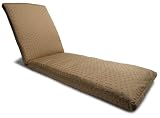 Outdoor Living : Strathwood St. Thomas Chaise Lounge Cushion, Renata Hemp