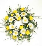 Silk Daisy Wreath
