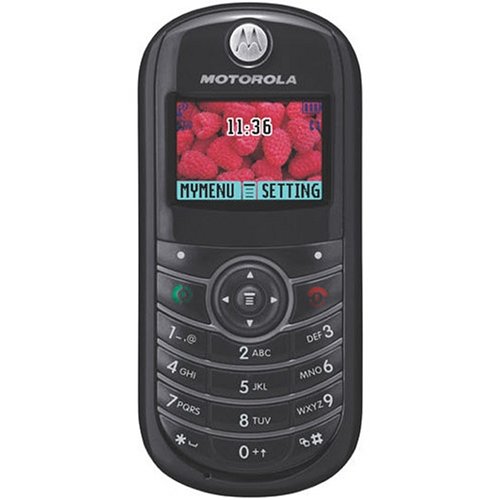 MOTOROLA - Téléphone Portable - C139 - Noir