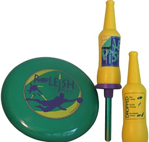 Poleish Sports 616-GAME Backyard Game Fun Standard Game Set with Soft Surface Spike