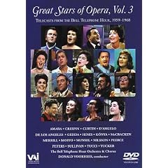 Great Stars of the Opera From the Bell Telephone Hour, Vol 3