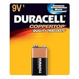 Duracell Copper Top 9V Batteries - 12 units (12 packs of 1)
