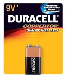 Duracell Copper Top 9V Batteries - 12 units (12 packs of 1)
