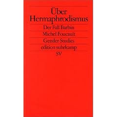 �ber Hermaphrodismus (edition suhrkamp)