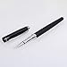 Crazy K&A Hero 9296 Accounting Ultrafine Iridium Nib Writing Fountain Pen for Office School Black & Silver
