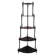 Cherry 5-Tier Corner Stand