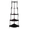 Cherry 5-Tier Corner Stand
