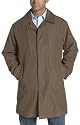 London Fog Men's Raised Twill Microsuede Raincoat