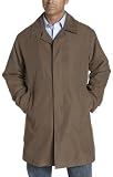 London Fog Men's Raised Twill Microsuede Raincoat