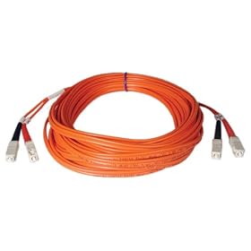 Tripp Lite N506-50M Multimode Duplex 50 125 Fiber Optic Patch Cable SC SC - 50M (165ft) by Tripp Lite