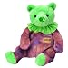 Ty Beanie Babies August the Birthday Bear No Hat Retired