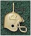 Logo Art California Golden Bears 10K Gold Helmet Pendant