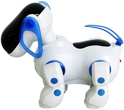 GOOD PROMOTION Lovely Robot Electronic Walking Dog Puppy Safe Kids Toy with Music Light