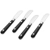 Ginkgo Le Prix Black Butter Spreaders, Set of 4