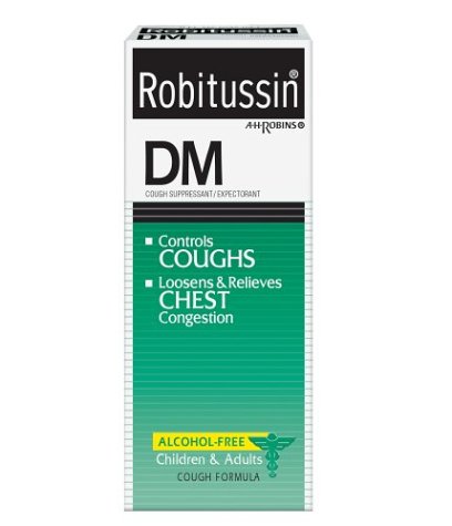 Robitussin Cough & Chest Congestion DM Non-Drowsy Cough Medicine, 4 fl. oz.
