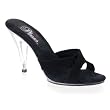 *Caress-401-4, 4" Stiletto Heel Knotted Slide