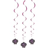 26" Hanging Birthday Sweets Decorations, 3ct