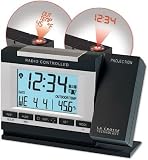 Product details for Lacrosse Technology Projection Alarm Clock with Temperature - WT-5721U
