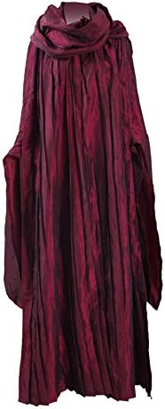 Stail Shop Game of Thrones Women Red Cosplay Costumes Melisandre Outfit Suit Dress (Women L)