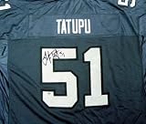 Lofa Tatupu Autographed/Hand Signed Seattle Seahawks Reebok Replica Jersey at Amazon.com