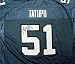 Lofa Tatupu Autographed/Hand Signed Seattle Seahawks Reebok Replica Jersey