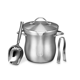 Calphalon Barware Ice Bucket Set - Cover, Scoop, Tongs by Calphalon