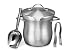 Calphalon Barware Ice Bucket Set - Cover, Scoop, Tongs