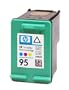 HP 95 Tri-Color Inkjet Print Cartridge with Vivera Inks (C8766WN)