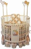 Animals on Parade - 4 Pc Round Crib Set