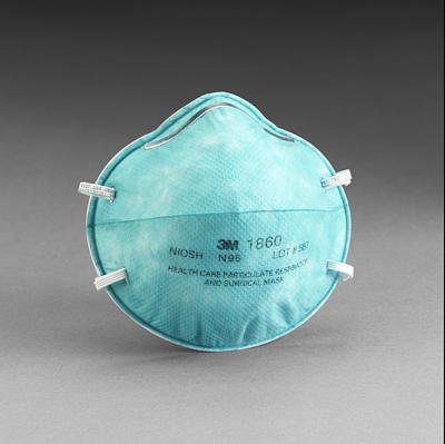 3M 1860 N95 RESPIRATOR AND SURGICAL MASK/BIRD FLU SPECIAL 3 DAY SALE