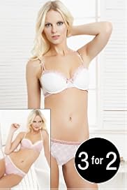 2 Per Una Essentials Textured Padded Bras