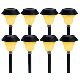 Westinghouse Fleetwood Solar Landscape Light Set, Set of 8